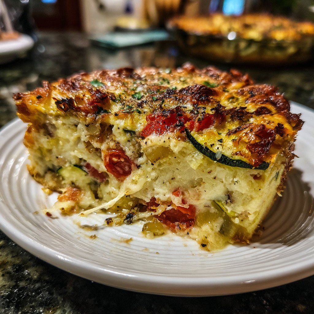 Gemüseauflauf mit Zucchini