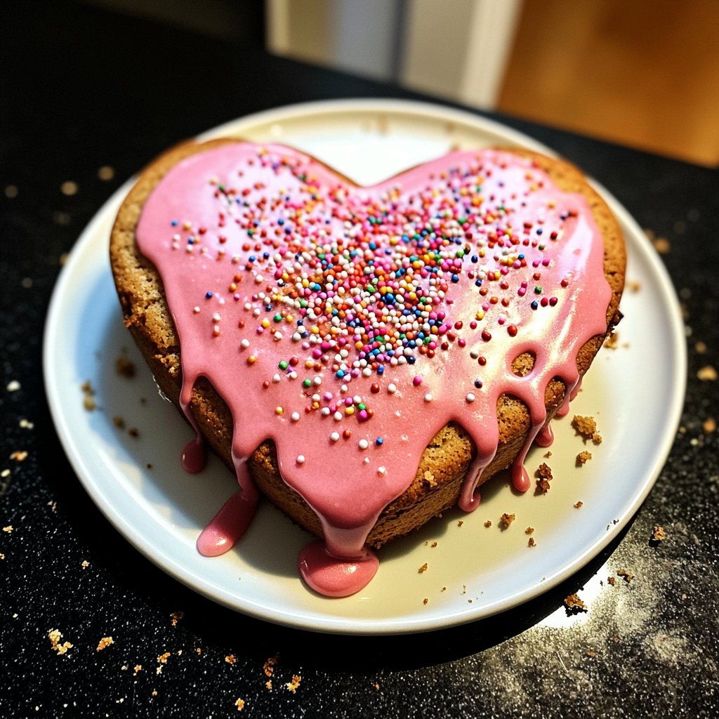 Herzkuchen zum Valentinstag