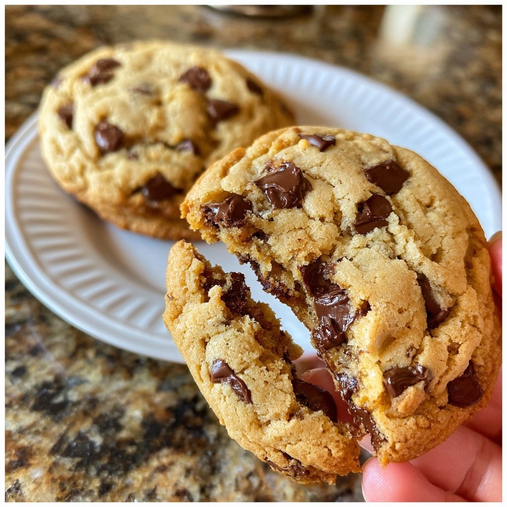 Amerikanische Chocolate Chip Cookies