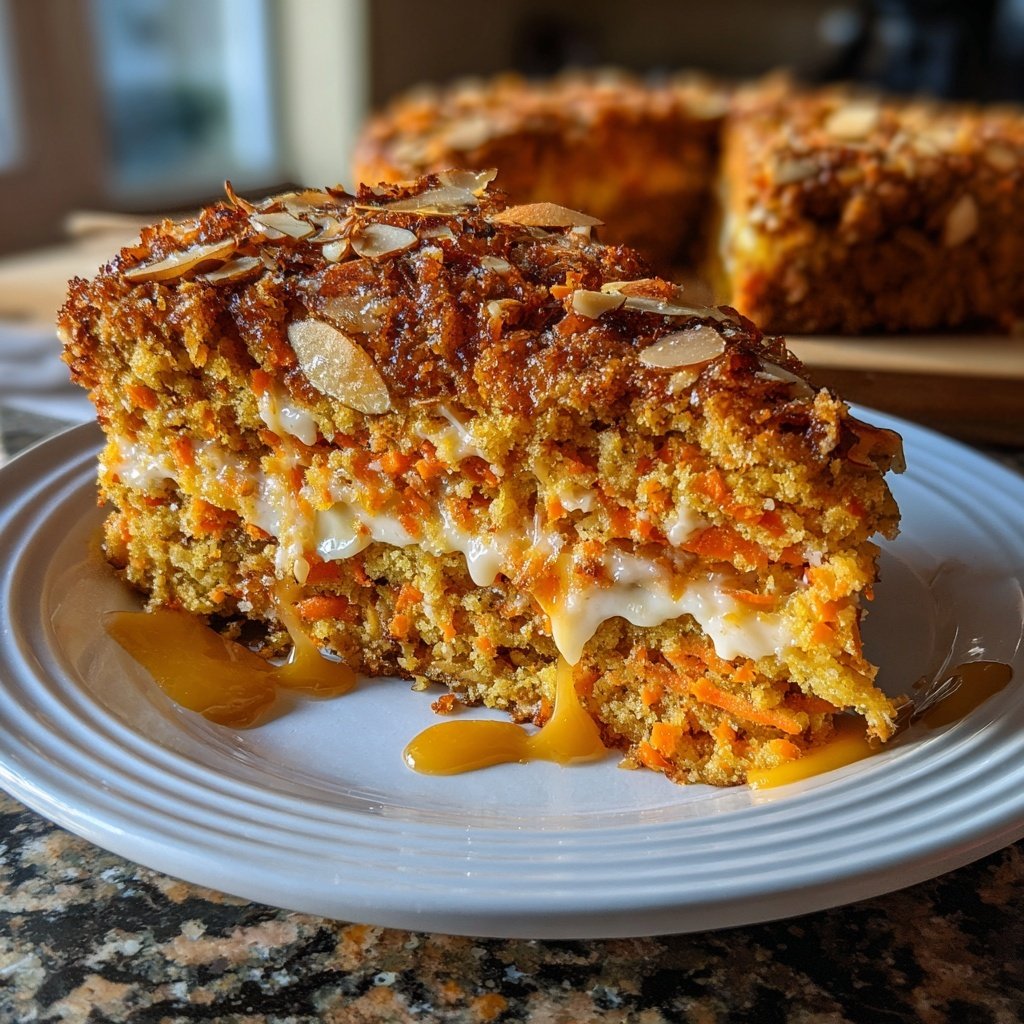 Karottenkuchen Mit Mandeln
