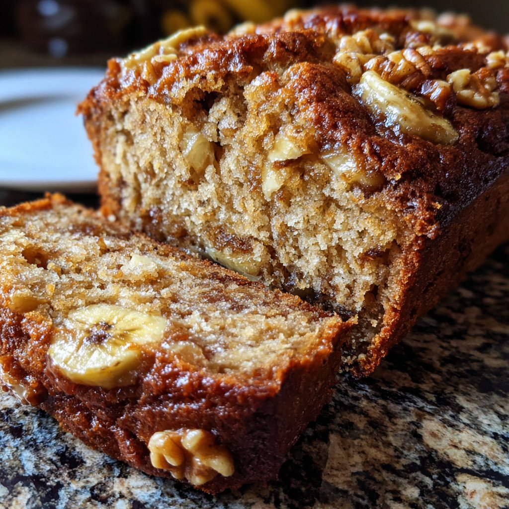 Bananenbrot zum Frühstück